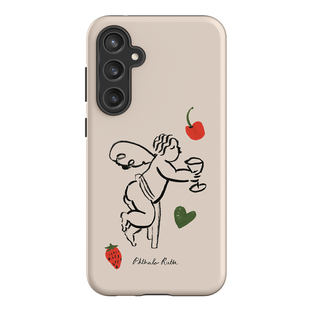 Cherub Printed Phone Cases Samsung Galaxy S23 FE / Armoured by Phthalo Ruth - The Dairy
