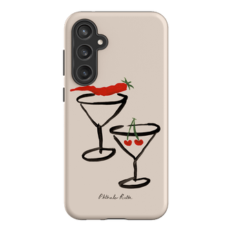 Chili Cherry Printed Phone Cases Samsung Galaxy S23 FE / Armoured by Phthalo Ruth - The Dairy