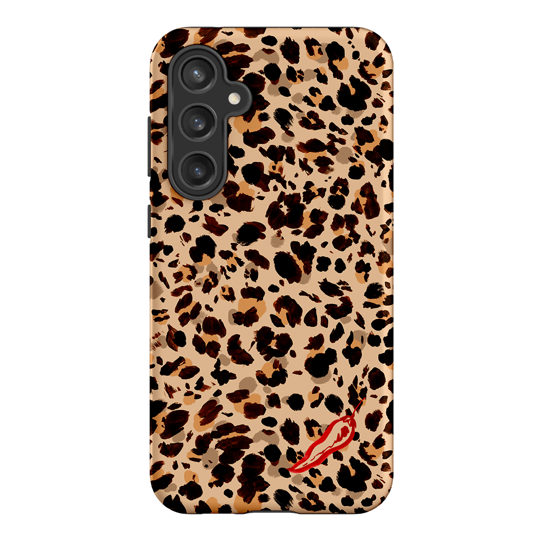 Chilli Leopard Printed Phone Cases Samsung Galaxy S23 FE / Armoured by Charlie Taylor - The Dairy