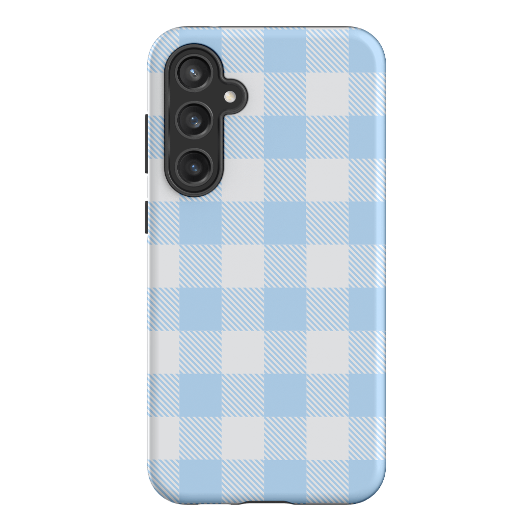 Cloud Plaid Printed Phone Cases Samsung Galaxy S23 FE / Armoured by The Dairy - The Dairy
