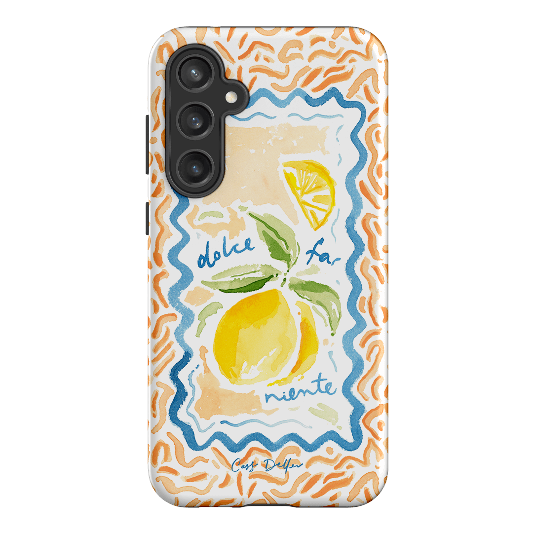 Dolce Far Niente Printed Phone Cases Samsung Galaxy S23 FE / Armoured by Cass Deller - The Dairy