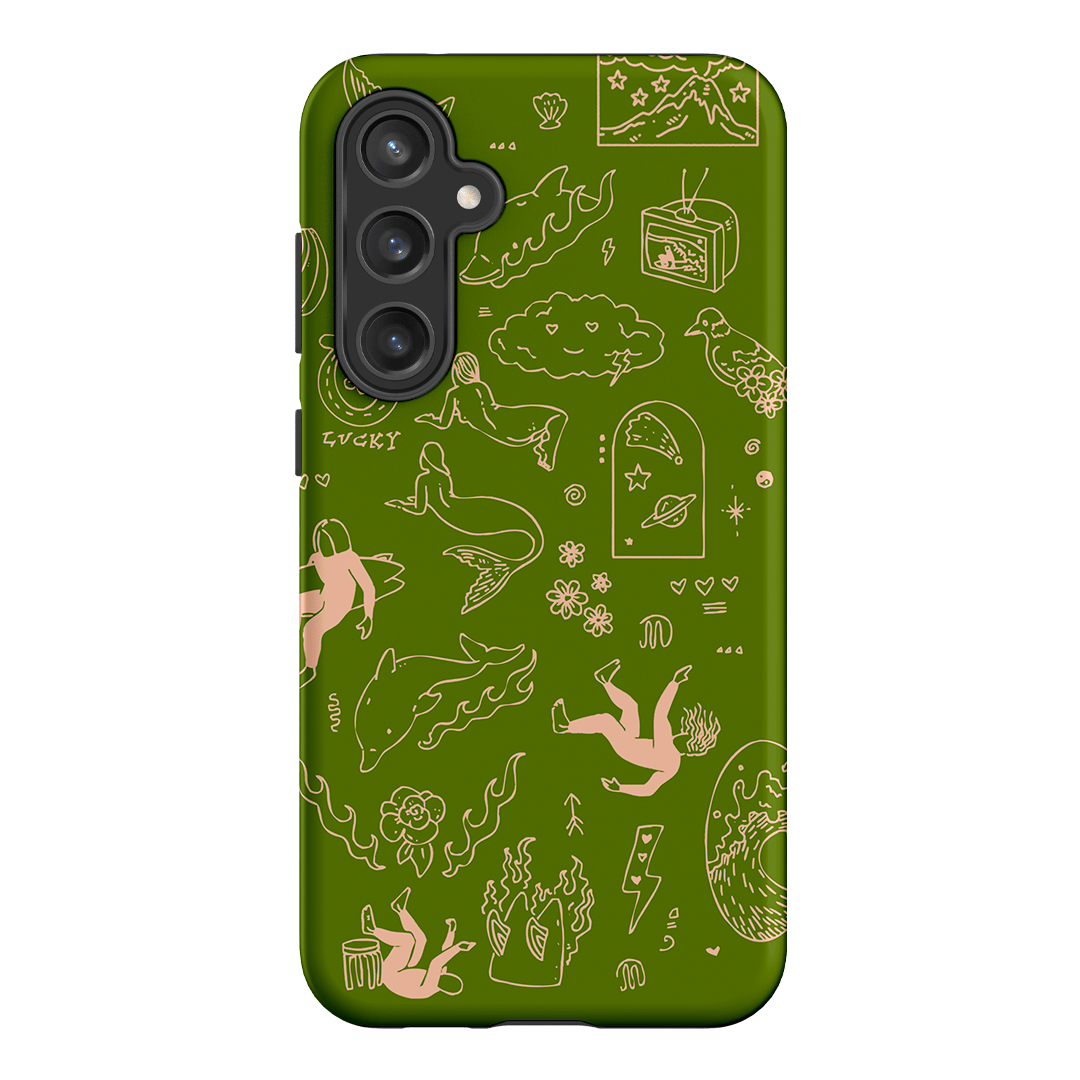 Easty Flash Green Printed Phone Cases Samsung Galaxy S23 FE / Armoured by Easty Beasty - The Dairy