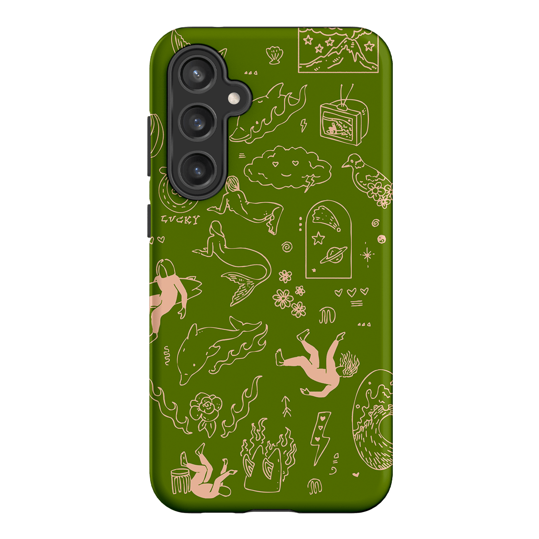 Easty Flash Green Printed Phone Cases Samsung Galaxy S23 FE / Armoured by Easty Beasty - The Dairy