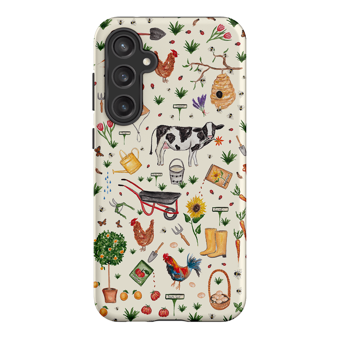 Farm Stay Printed Phone Cases Samsung Galaxy S23 FE / Armoured by BG. Studio - The Dairy