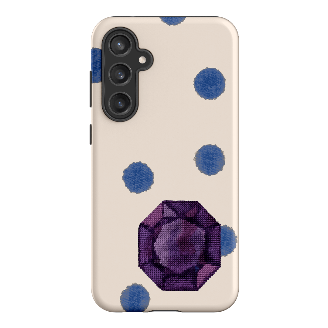 February Amethyst Printed Phone Cases Samsung Galaxy S23 FE / Armoured by Joiana - The Dairy
