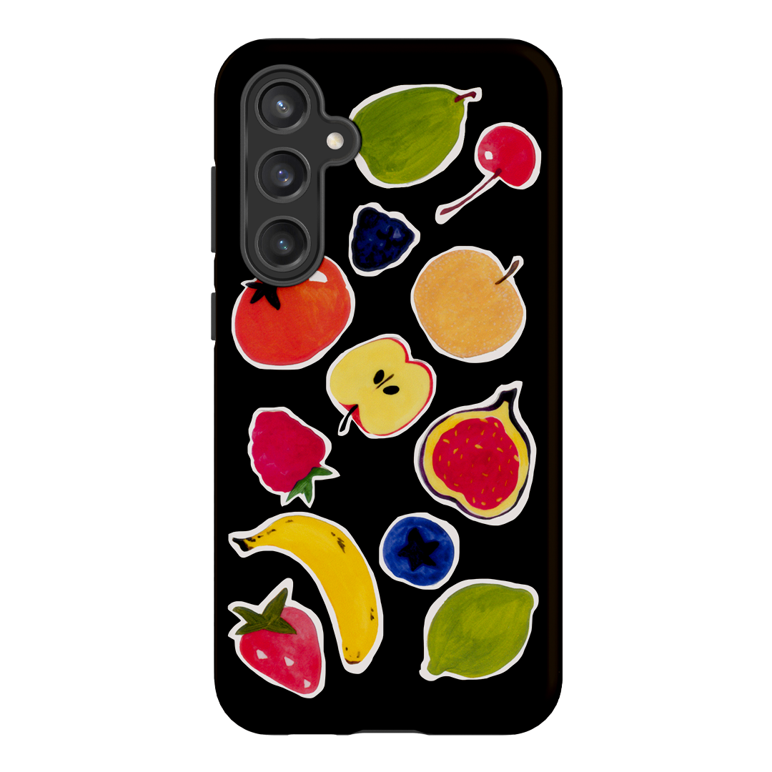 Fruit Stickers Printed Phone Cases Samsung Galaxy S23 FE / Armoured by Studio Bon - The Dairy