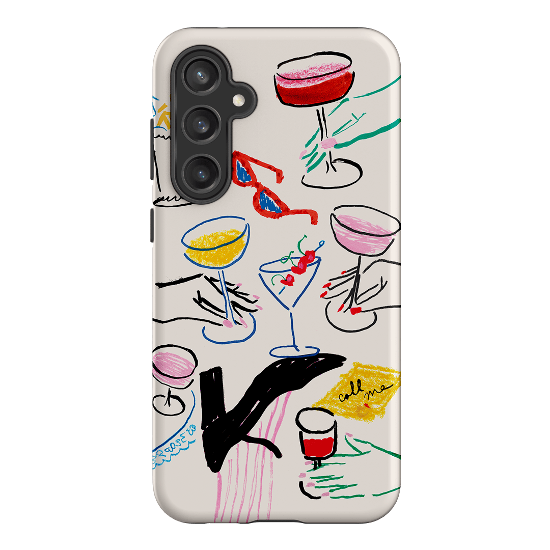 Girls Night Out Printed Phone Cases Samsung Galaxy S23 FE / Armoured by Phthalo Ruth - The Dairy
