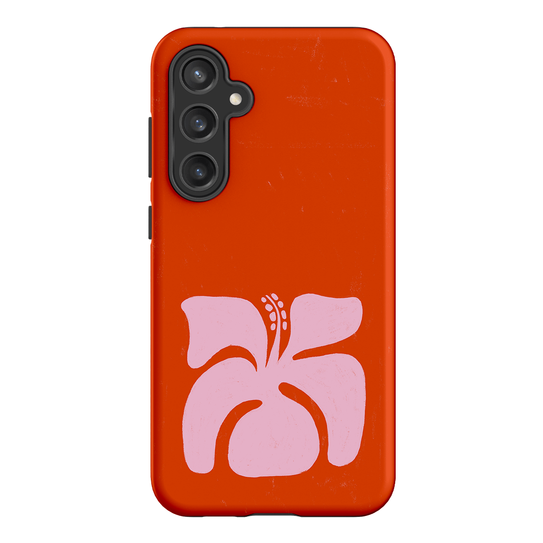 Hibiscus Crush Printed Phone Cases Samsung Galaxy S23 FE / Armoured by Marie Faurrite - The Dairy