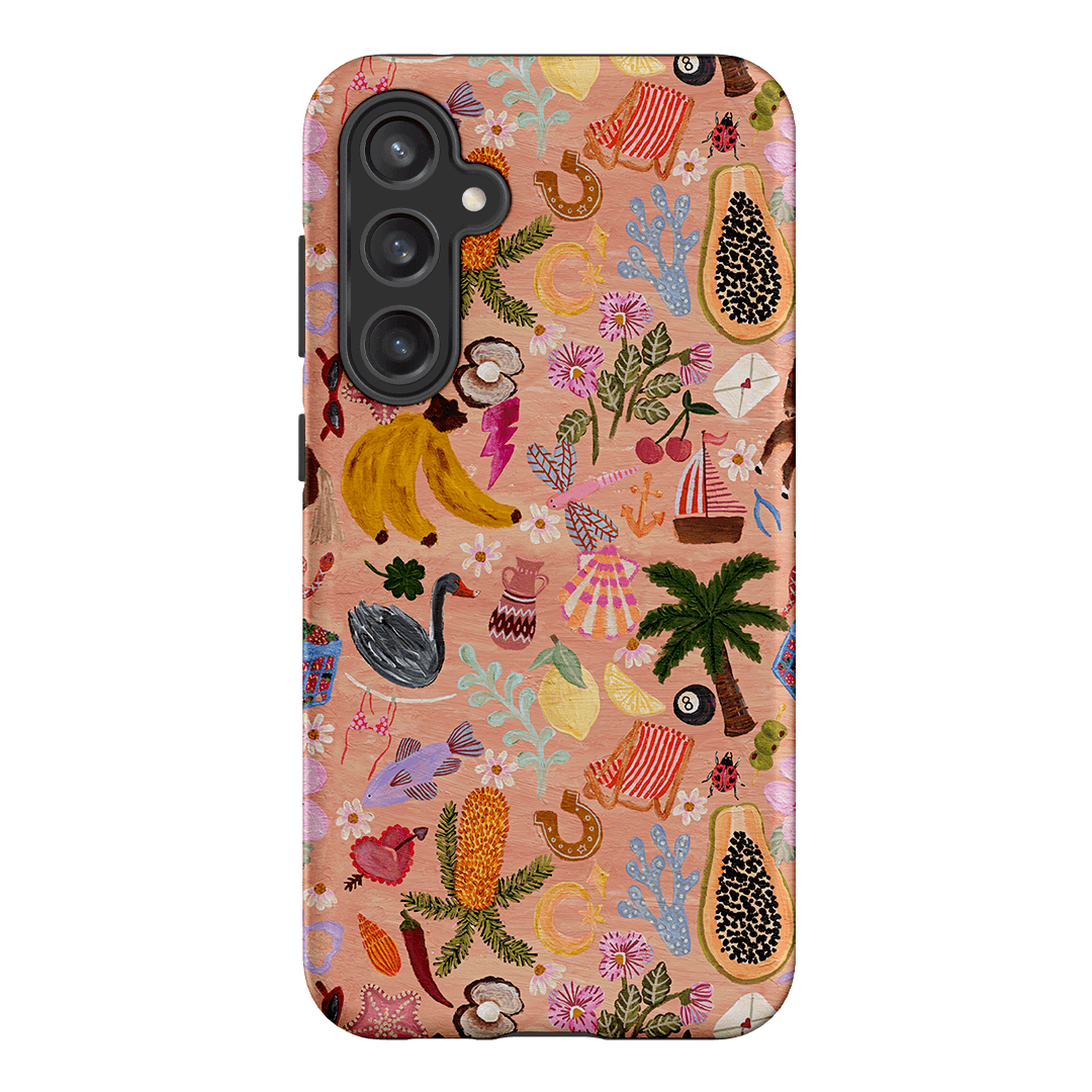 Holiday Charms Printed Phone Cases Samsung Galaxy S23 FE / Armoured by Amy Gibbs - The Dairy