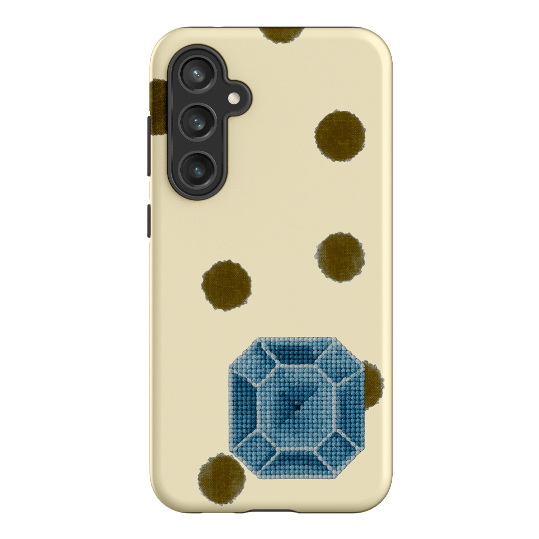 March Aquamarine Printed Phone Cases Samsung Galaxy S23 FE / Armoured by Joiana - The Dairy