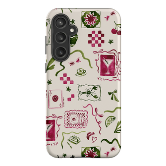 Martini Gal Printed Phone Cases Samsung Galaxy S23 FE / Armoured by Charlie Taylor - The Dairy