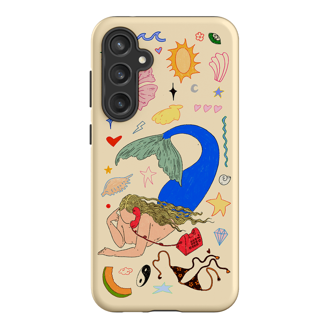 Mermaid Salad Cream Printed Phone Cases Samsung Galaxy S23 FE / Armoured by Easty Beasty - The Dairy