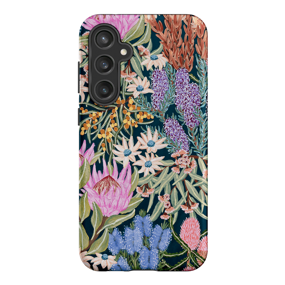 Moonlit Floral Printed Phone Cases Samsung Galaxy S23 FE / Armoured by Amy Gibbs - The Dairy