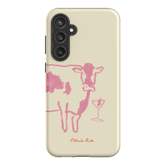 Mootini Pink Printed Phone Cases Samsung Galaxy S23 FE / Armoured by Phthalo Ruth - The Dairy