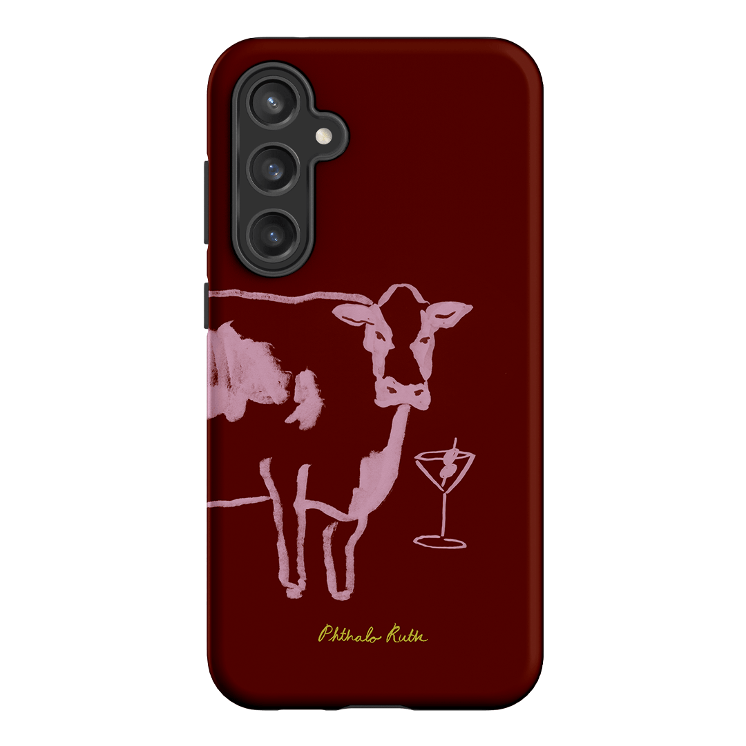 Mootini Berry Printed Phone Cases Samsung Galaxy S23 FE / Armoured by Phthalo Ruth - The Dairy