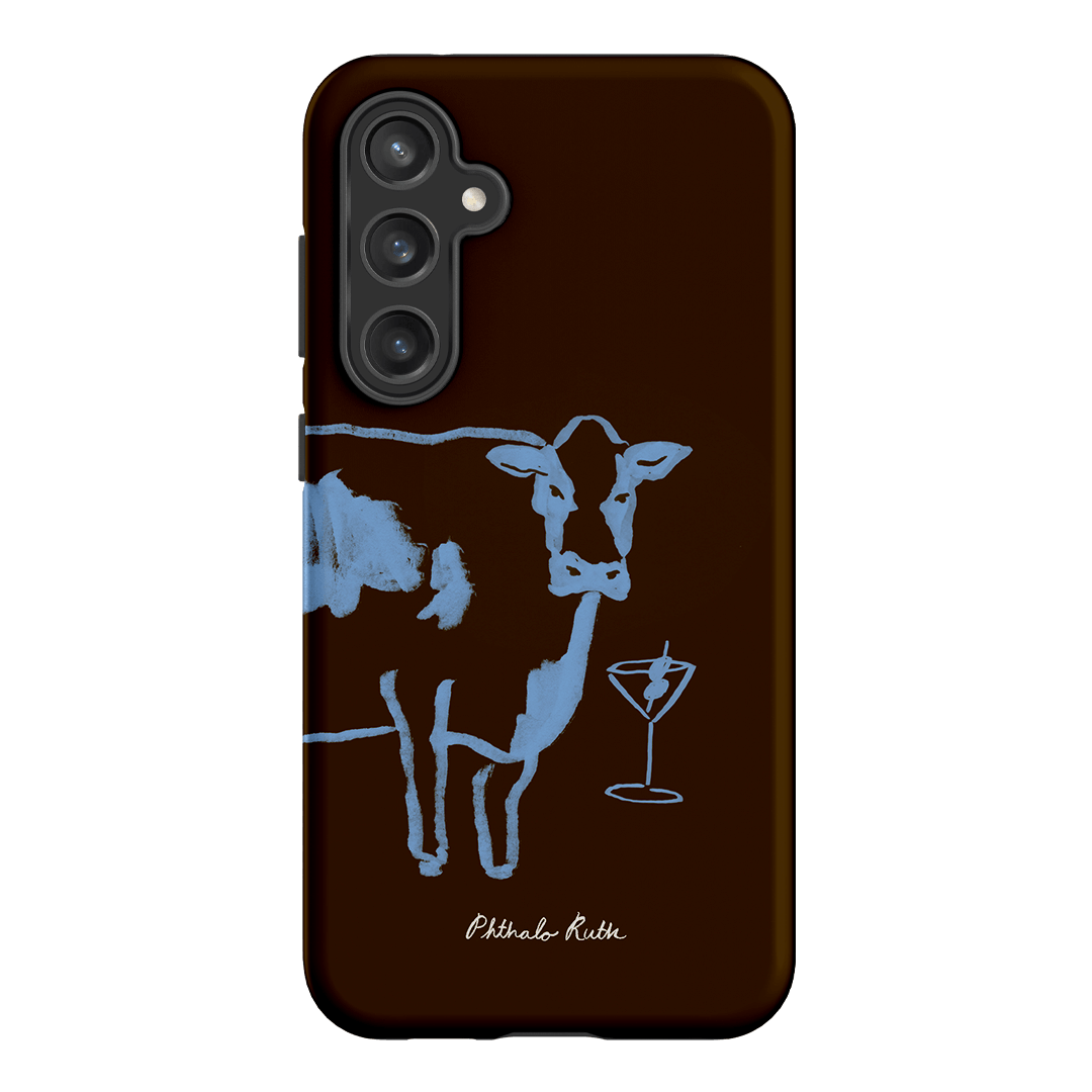 Mootini Espresso Printed Phone Cases Samsung Galaxy S23 FE / Armoured by Phthalo Ruth - The Dairy