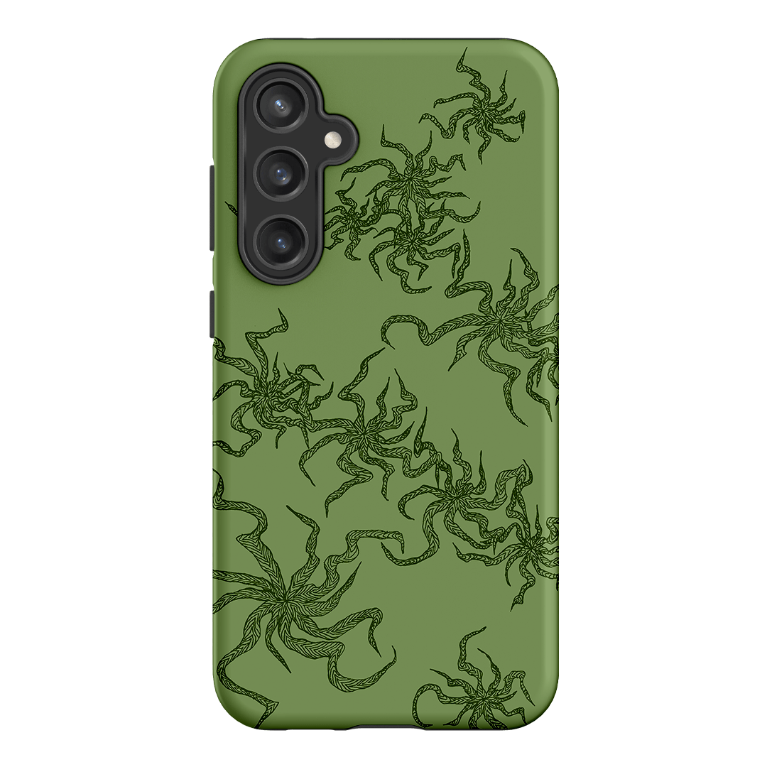 Night Moss Printed Phone Cases Samsung Galaxy S23 FE / Armoured by Stormi Bree - The Dairy