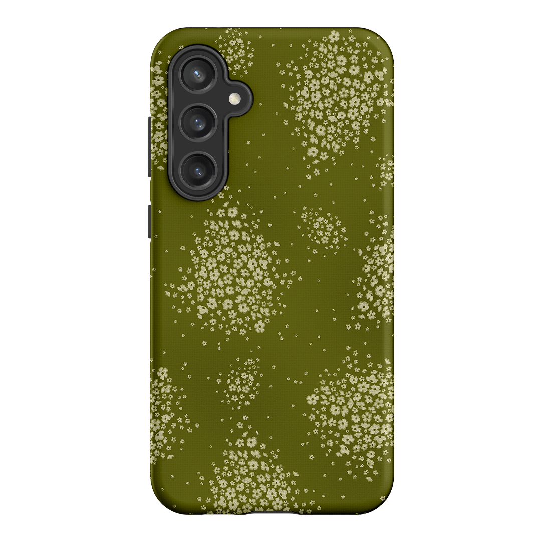 Olive Bloom Printed Phone Cases Samsung Galaxy S23 FE / Armoured by Veronica Tucker - The Dairy