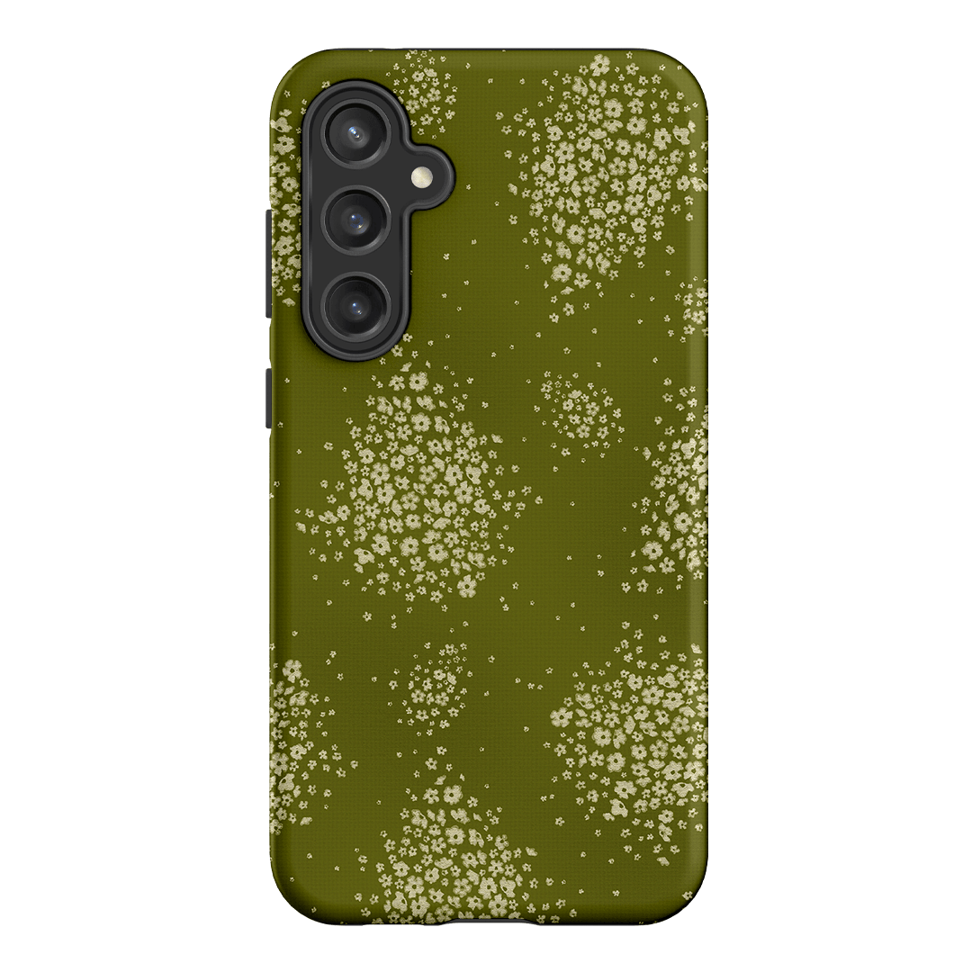 Olive Bloom Printed Phone Cases Samsung Galaxy S23 FE / Armoured by Veronica Tucker - The Dairy