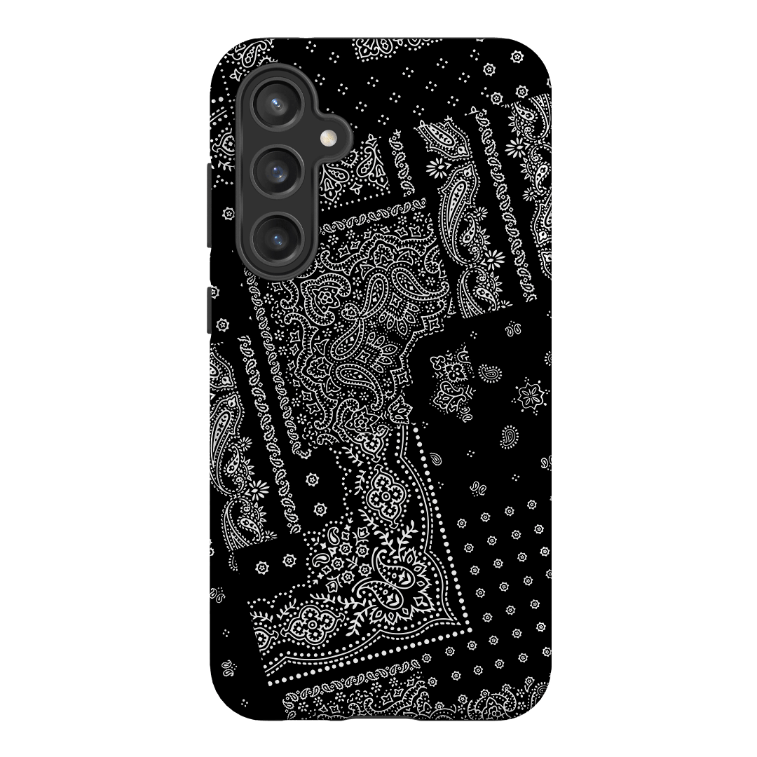 Paisley Noir Printed Phone Cases Samsung Galaxy S23 FE / Armoured by The Dairy - The Dairy