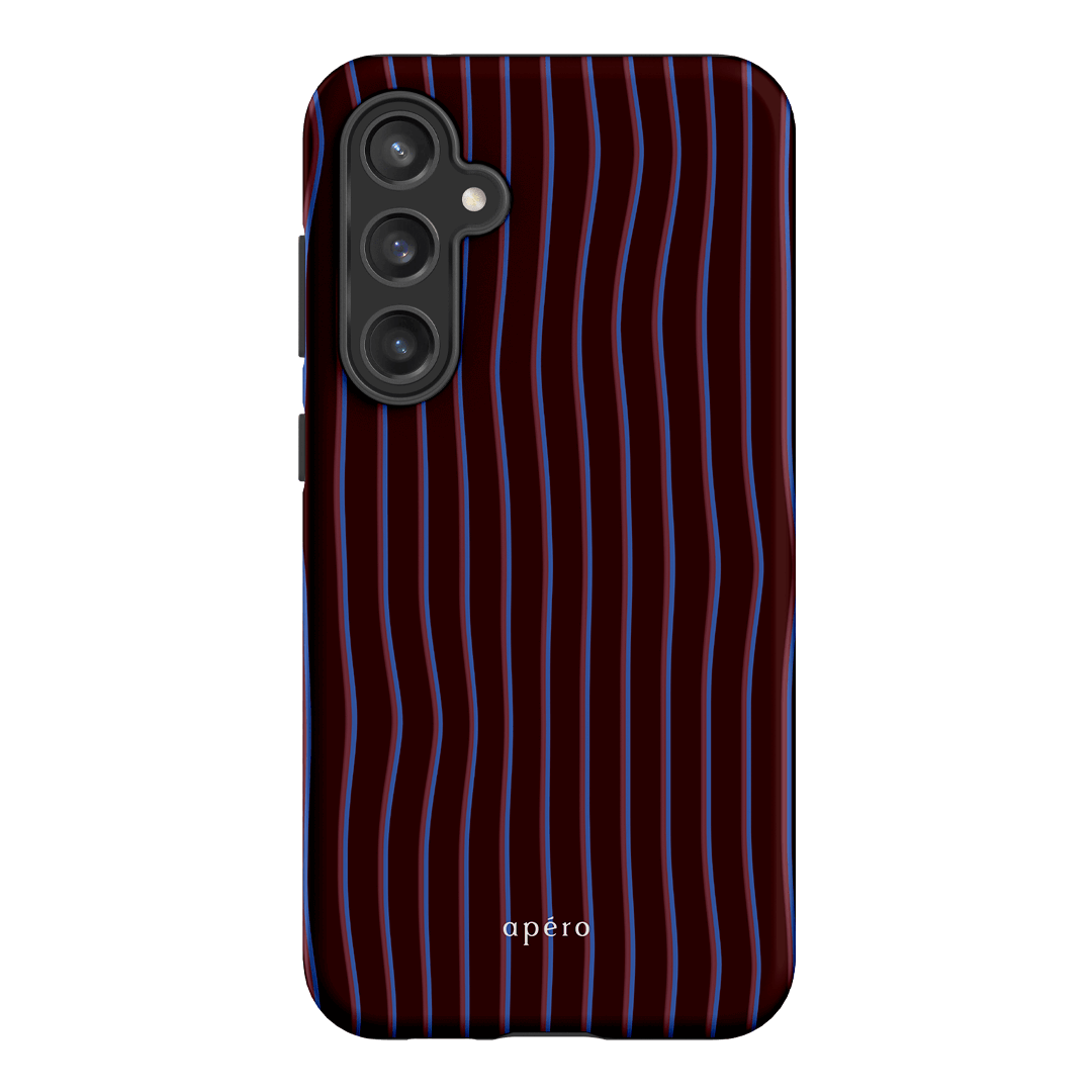 Panama Burgundy Printed Phone Cases Samsung Galaxy S23 FE / Armoured by Apero - The Dairy