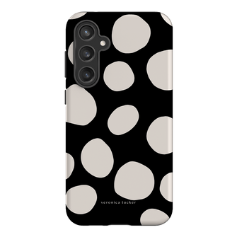 Pebbles Noir Printed Phone Cases Samsung Galaxy S23 FE / Armoured by Veronica Tucker - The Dairy
