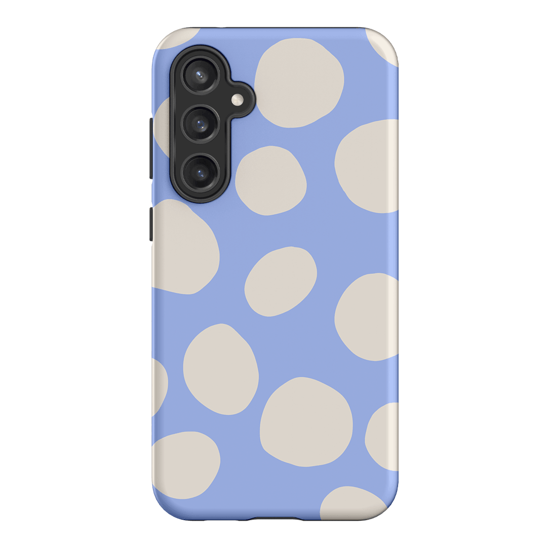 Pebbles Periwinkle Salt Printed Phone Cases Samsung Galaxy S23 FE / Armoured by Veronica Tucker - The Dairy