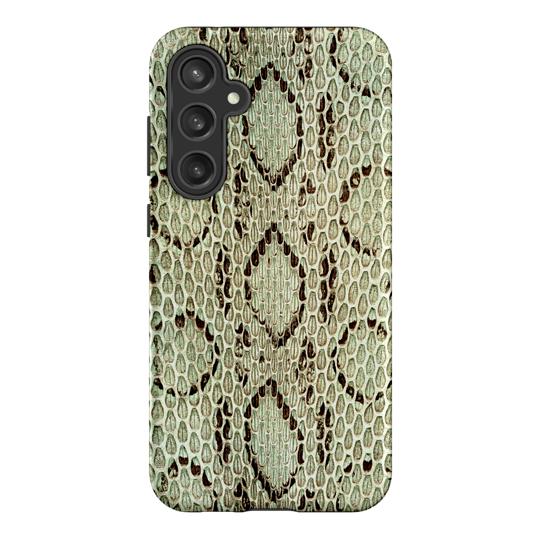 Pistachio Python Printed Phone Cases Samsung Galaxy S23 FE / Armoured by The Dairy - The Dairy