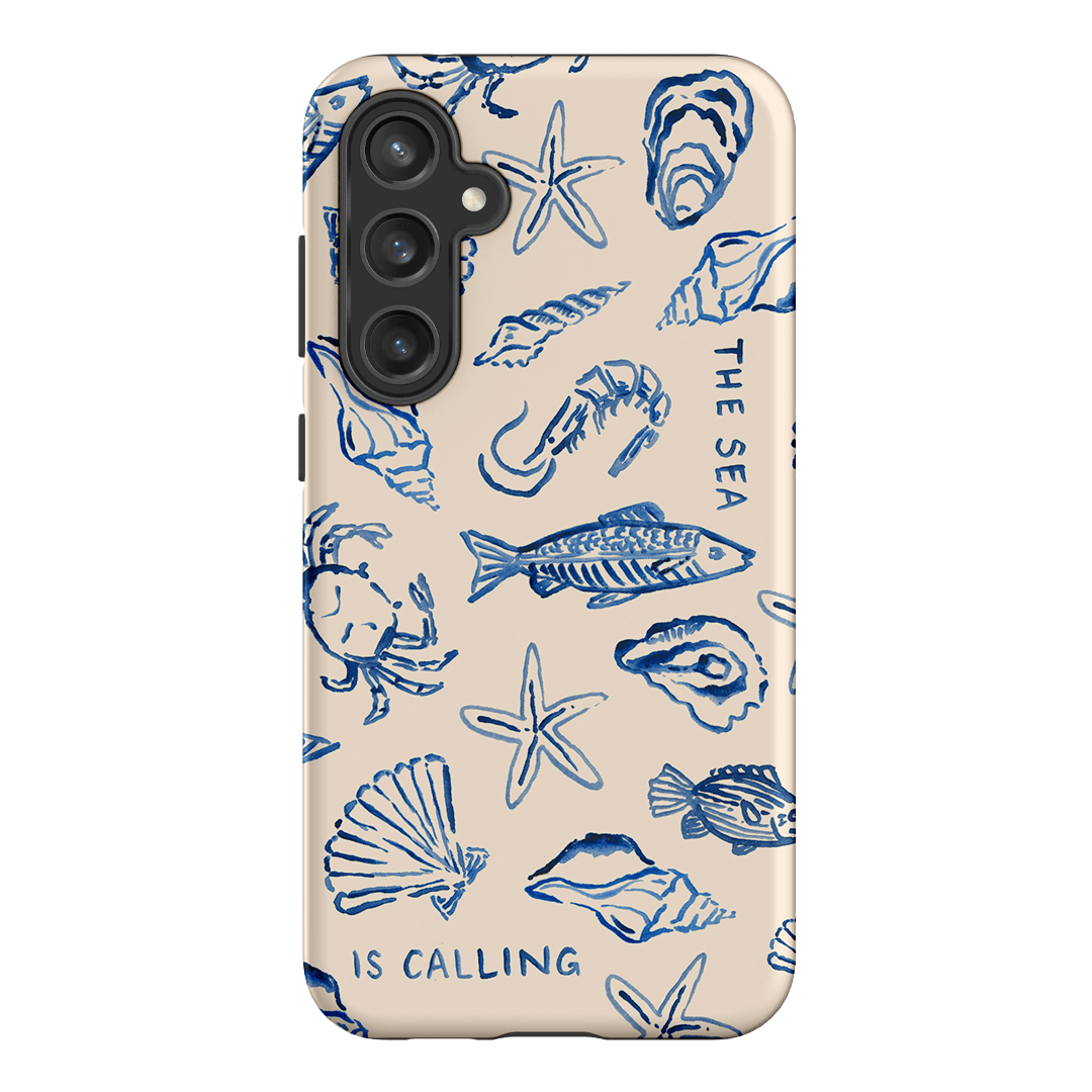 Sea Call Printed Phone Cases Samsung Galaxy S23 FE / Armoured by Cass Deller - The Dairy