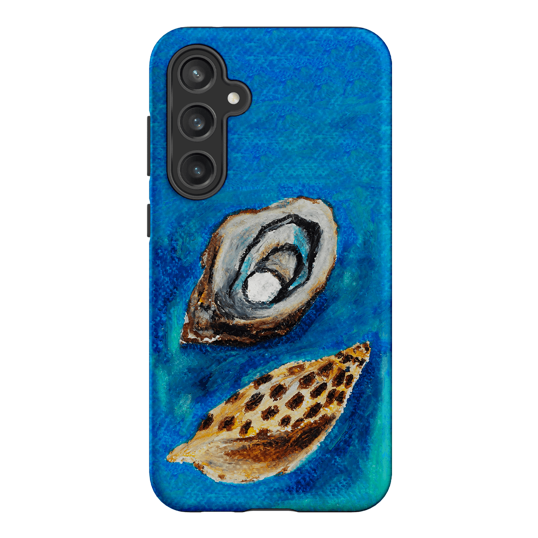 Sea Shells Printed Phone Cases Samsung Galaxy S23 FE / Armoured by Lisa Hu - The Dairy