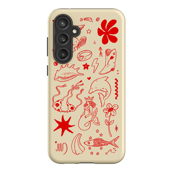 Spiced Cowboy Cream Printed Phone Cases Samsung Galaxy S23 FE / Armoured by Easty Beasty - The Dairy