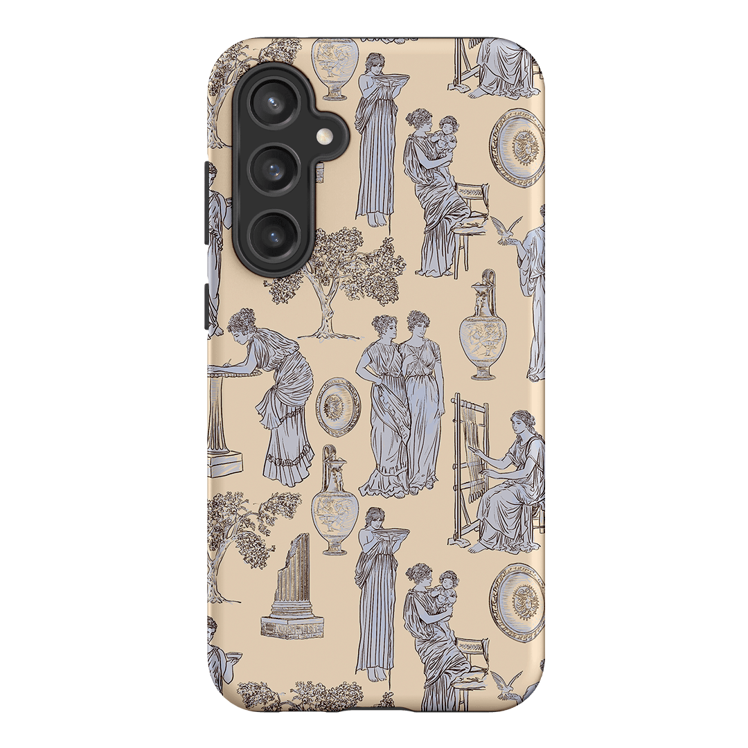 Symposium Alabaster Printed Phone Cases Samsung Galaxy S23 FE / Armoured by Veronica Tucker - The Dairy