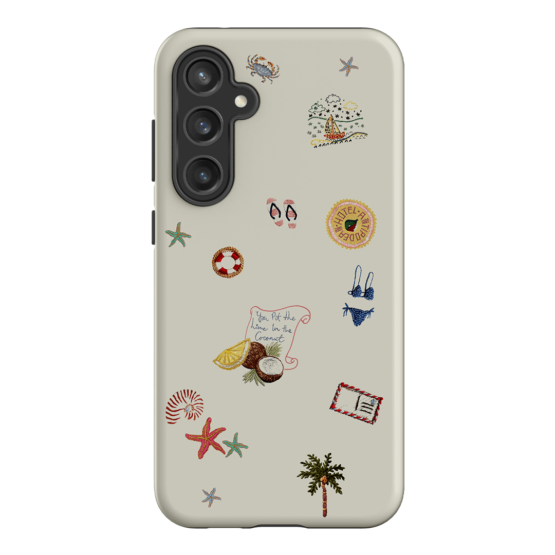 Vacay All Day Cream Printed Phone Cases by Antipodean - The Dairy
