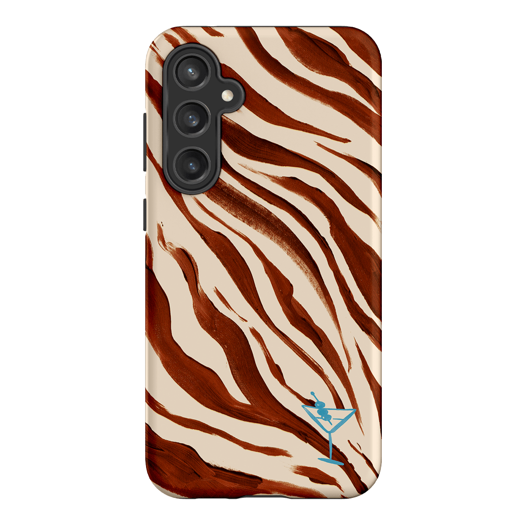 Zebra Tini Printed Phone Cases Samsung Galaxy S23 FE / Armoured by Charlie Taylor - The Dairy