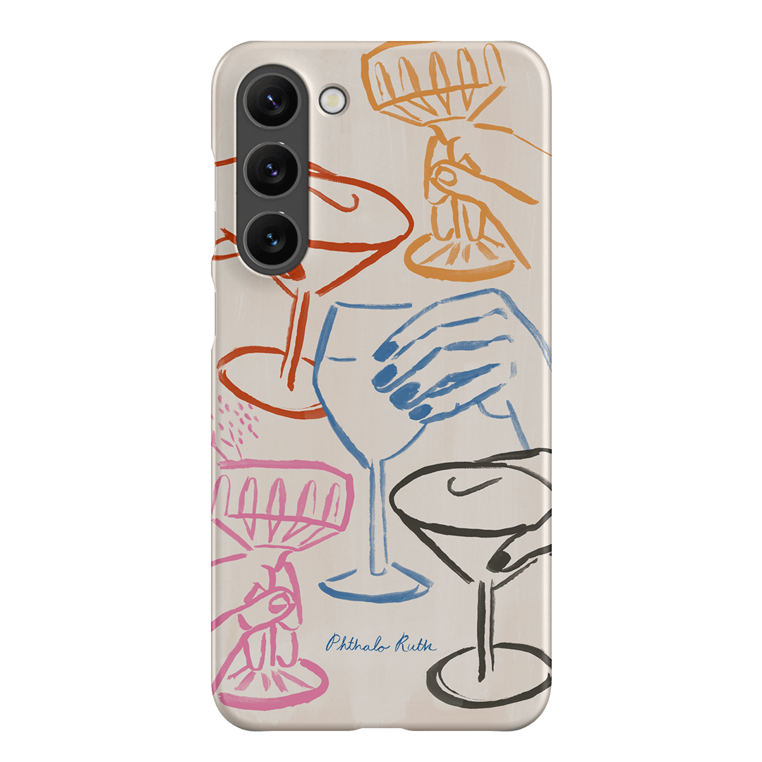 Cheers Multi Printed Phone Cases Samsung Galaxy S23 Plus / Snap by Phthalo Ruth - The Dairy