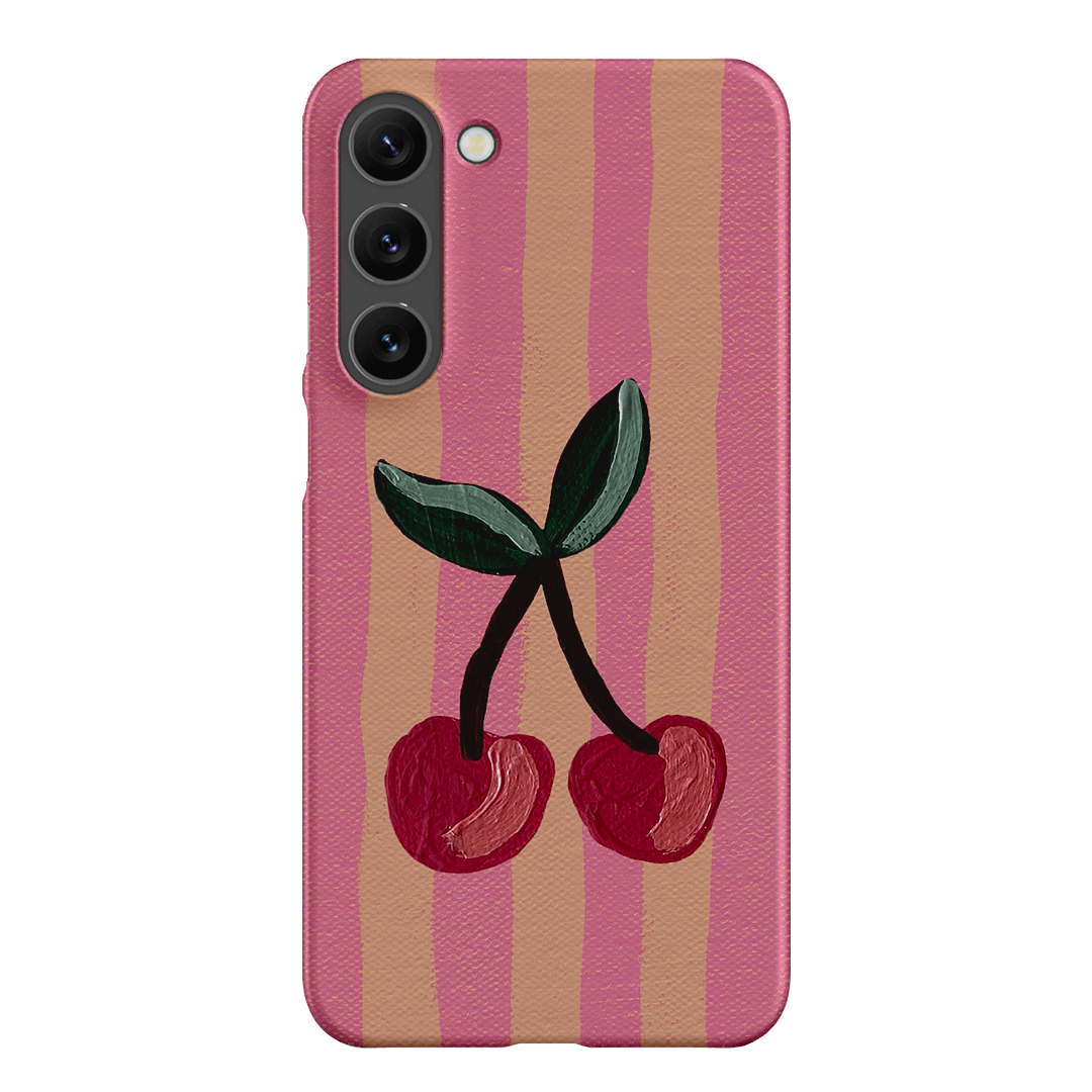 Cherry On Top Printed Phone Cases Samsung Galaxy S23 Plus / Snap by Amy Gibbs - The Dairy