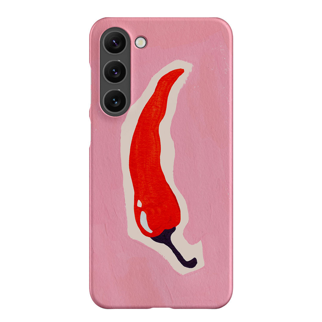 Chilli Printed Phone Cases Samsung Galaxy S23 Plus / Snap by Studio Bon - The Dairy