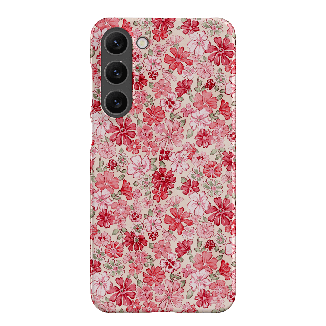 Strawberry Kiss Printed Phone Cases Samsung Galaxy S23 Plus / Snap by Oak Meadow - The Dairy