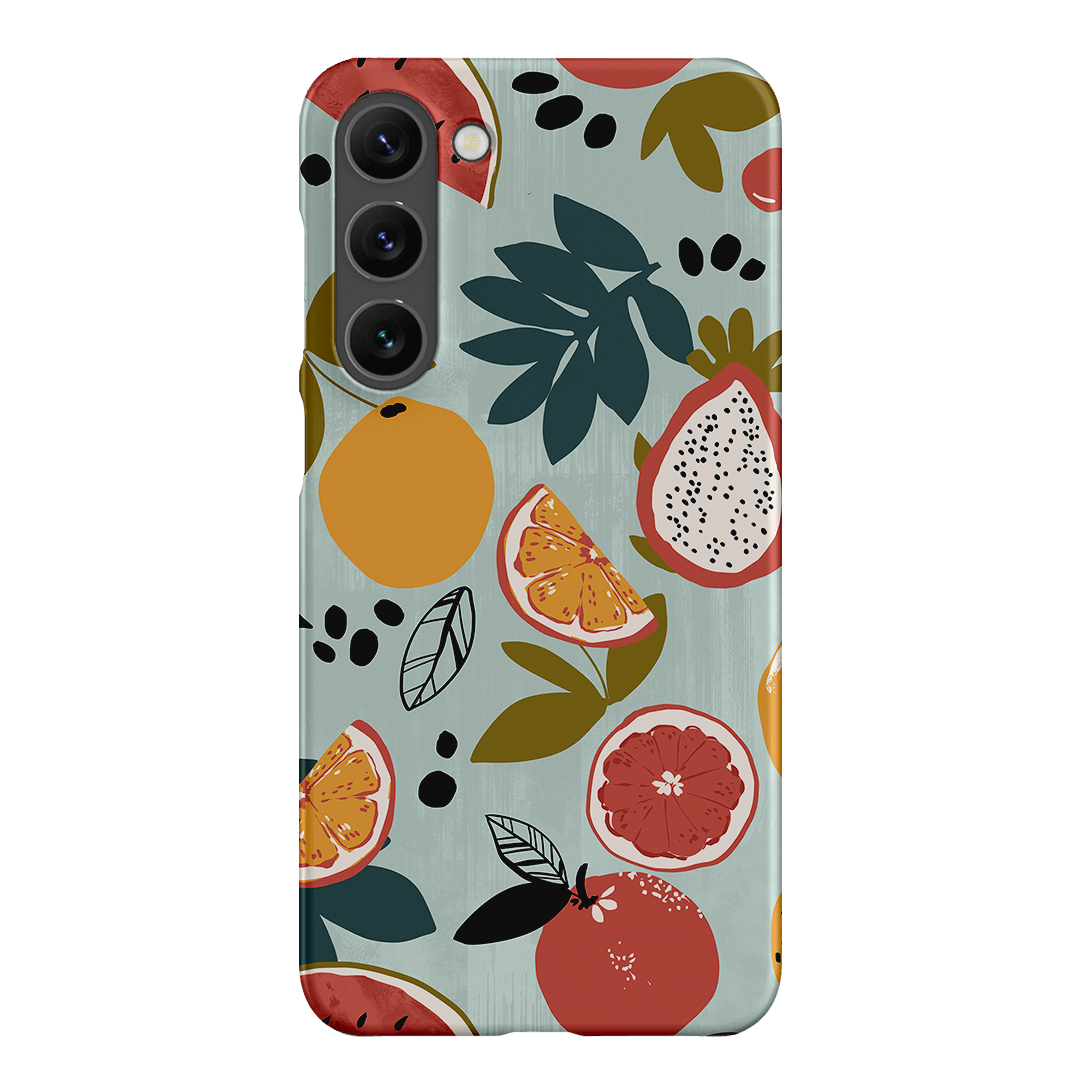 Fruit Market Printed Phone Cases Samsung Galaxy S23 Plus / Snap by Charlie Taylor - The Dairy