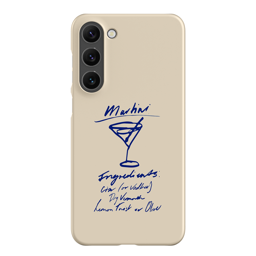 Martini Mood Cream Printed Phone Cases Samsung Galaxy S23 Plus / Snap by The Dairy - The Dairy