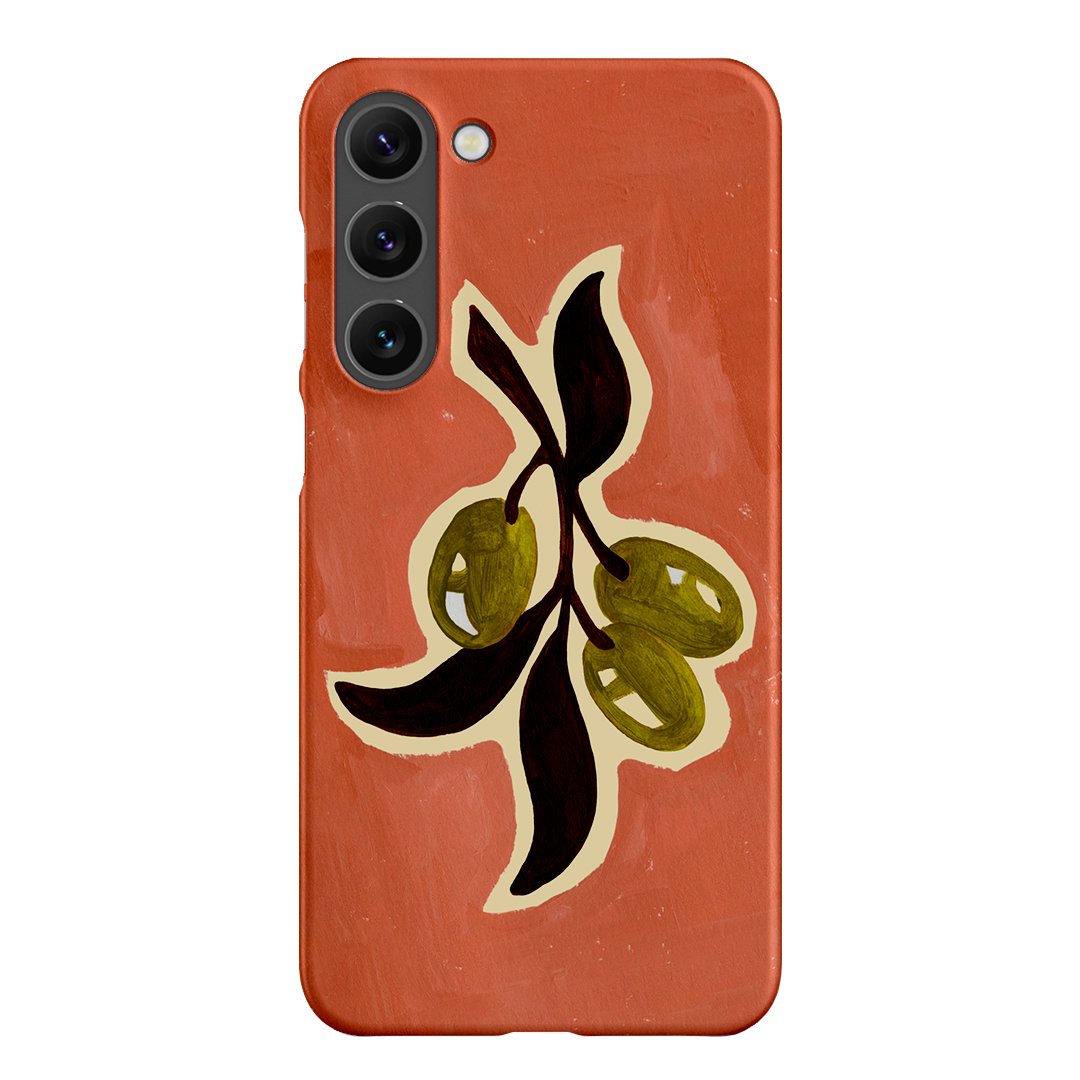 Olives Printed Phone Cases Samsung Galaxy S23 Plus / Snap by Studio Bon - The Dairy