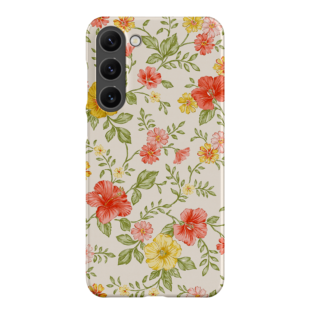 Hibiscus Printed Phone Cases Samsung Galaxy S23 Plus / Snap by Oak Meadow - The Dairy
