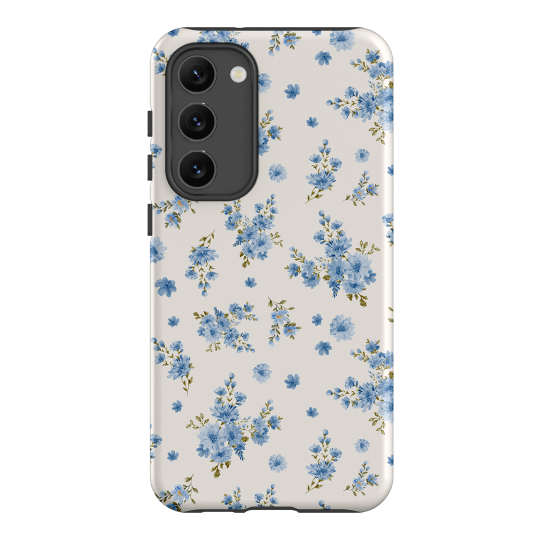 Blue Meadow Printed Phone Cases Samsung Galaxy S23 Plus / Armoured by Kasiags Art - The Dairy
