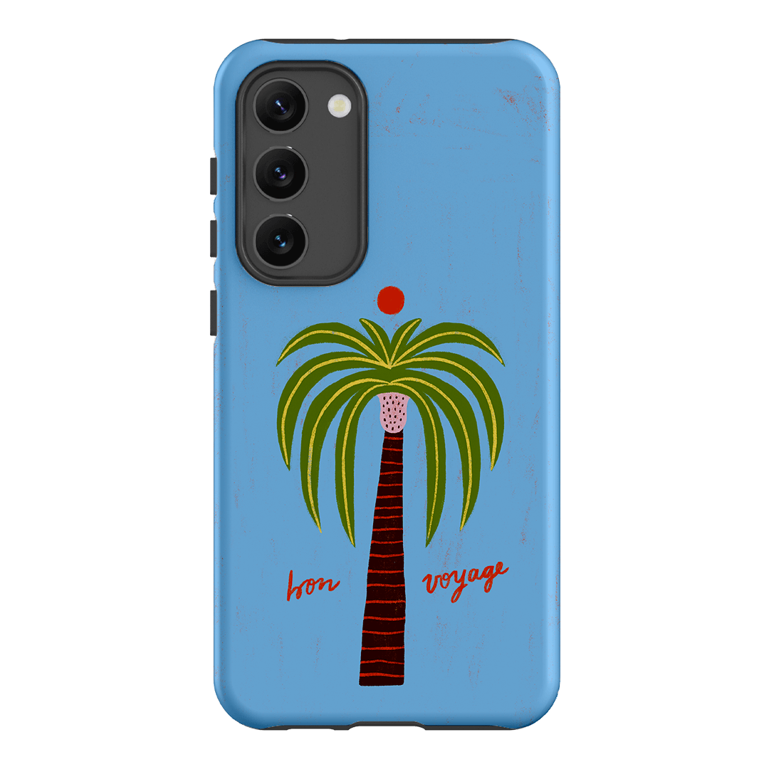 Bon Voyage Blue Printed Phone Cases Samsung Galaxy S23 Plus / Armoured by Marie Fauritte - The Dairy