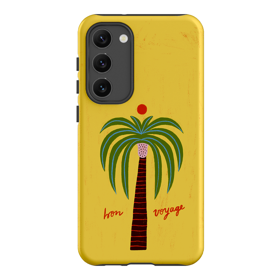 Bon Voyage Yellow Printed Phone Cases Samsung Galaxy S23 Plus / Armoured by Marie Fauritte - The Dairy