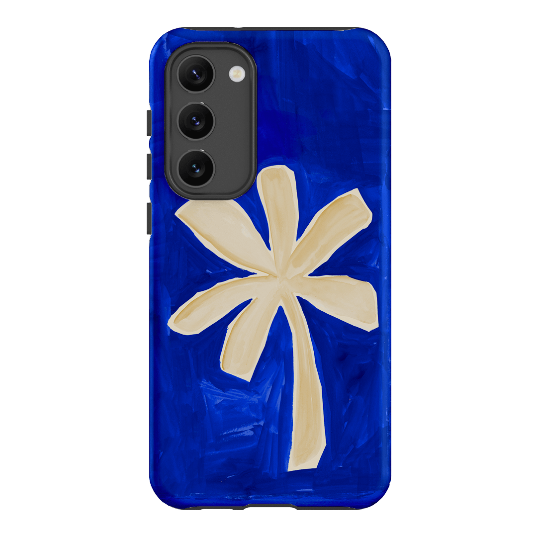 Bleu Palm Printed Phone Cases Samsung Galaxy S23 Plus / Armoured by Charlie Taylor - The Dairy