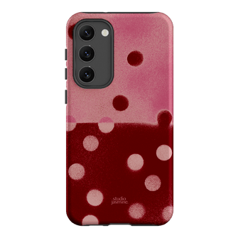 Cherry Polka Dot Printed Phone Cases Samsung Galaxy S23 Plus / Armoured by Jasmine Dowling - The Dairy
