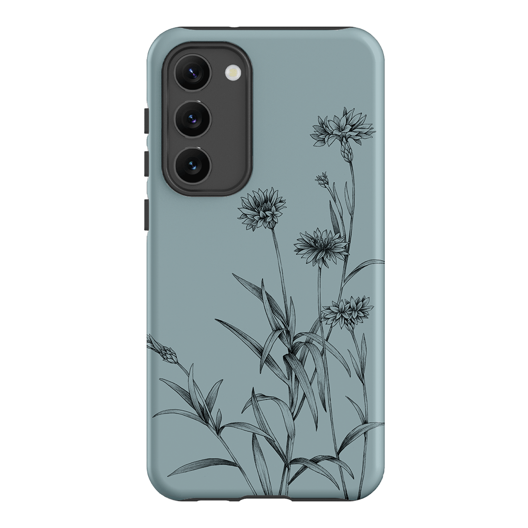 Cornflowers Study Printed Phone Cases Samsung Galaxy S23 Plus / Armoured by Typoflora - The Dairy