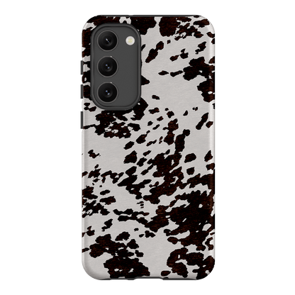 Cowhide Charm Printed Phone Cases Samsung Galaxy S23 Plus / Armoured by The Dairy - The Dairy