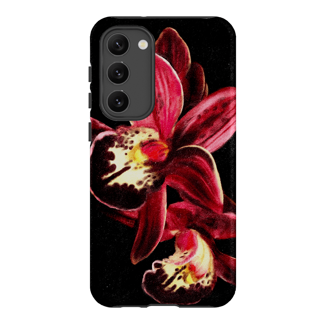 Deep Orchid Printed Phone Cases Samsung Galaxy S23 Plus / Armoured by Sally Hungerford - The Dairy